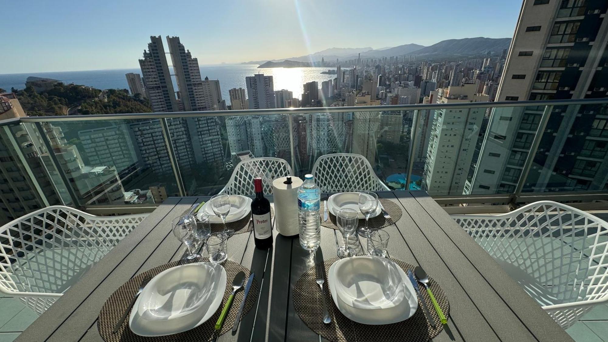 Highrise Apartment With Stunning Views From Private Balcony 85 Benidorm Ngoại thất bức ảnh