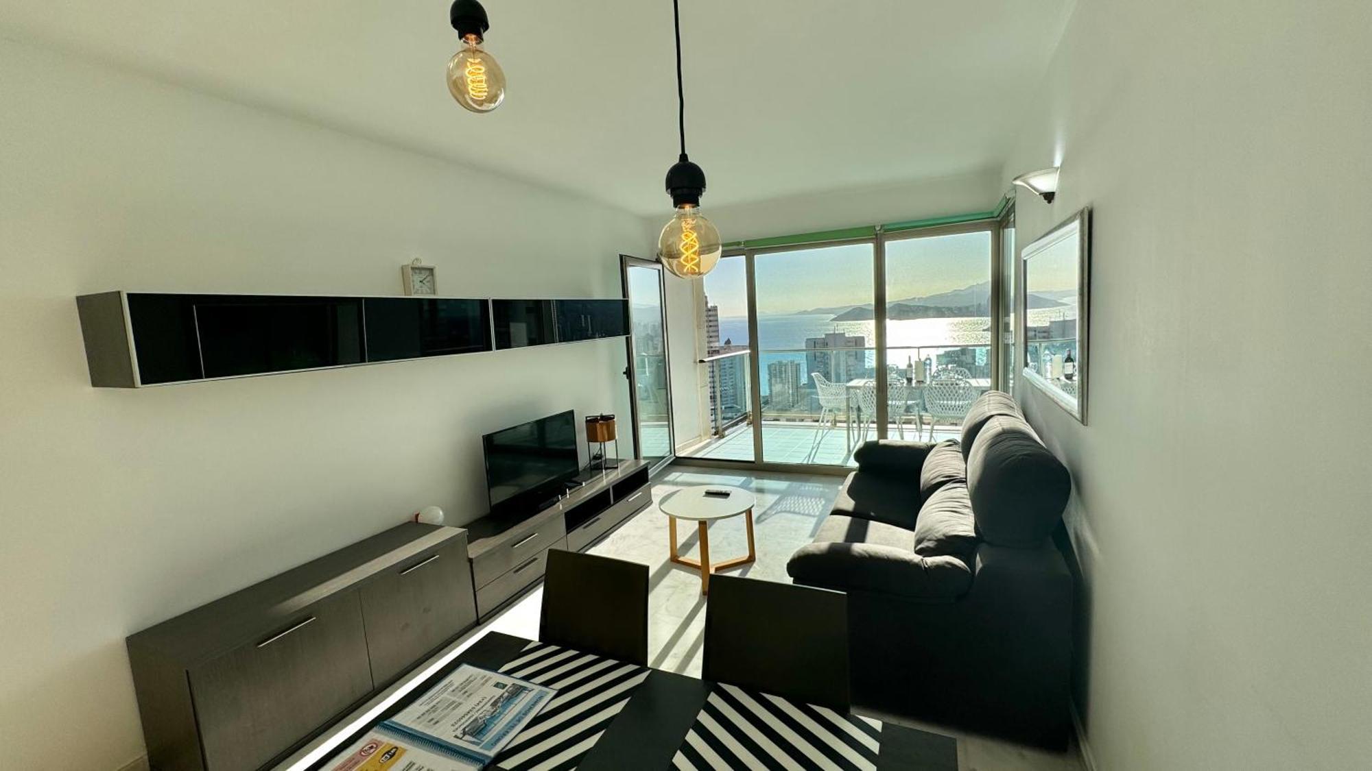 Highrise Apartment With Stunning Views From Private Balcony 85 Benidorm Ngoại thất bức ảnh
